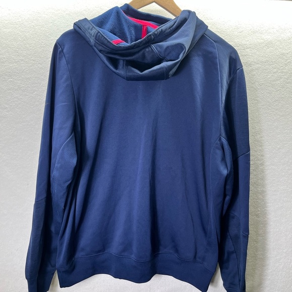 Nike KD Kevin Durant Therma Fit Fleece Jacket Mens L Basketball Hooded 2402 - Picture 7 of 9